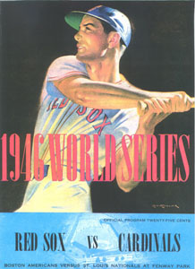 1946 World Series Program - Boston
